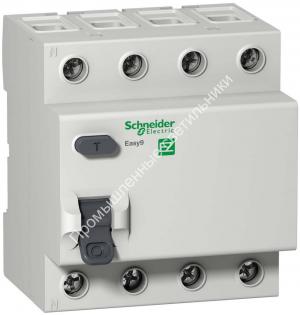 УЗО 4P 25А 30мА EASY9 (EZ9R34425) (3) 1