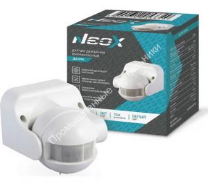 Датчик движения инфракрасный ДД 09Б 1200Вт 180гр. 12м IP44 белый NEOX (50) 1