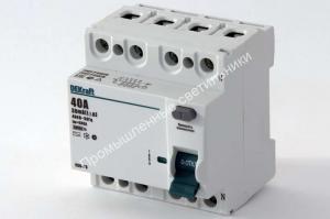 УЗО 03-4п 40А 30мА тип АС 6кА DEKraft 14235 1