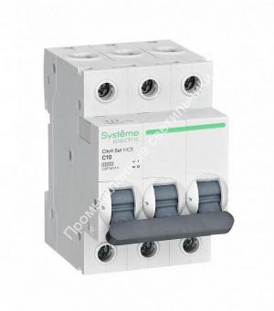 Автоматический выключатель 3P 10А-C 4.5kA City9 (C9F34310) (4) 1