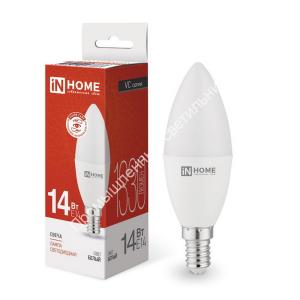 Лампа СВЕЧА-VC 14W/4000K/E27/1330Lm 230V IN HOME (10/100) 1