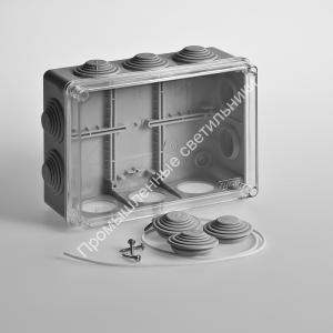 Коробка распаячная ОП 67056 200х140х75 IP55 (14) Рувинил 1