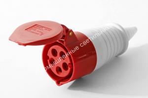 Розетка силовая TDM 215 кабельная 3P+PE+N 16А/380В IP44 (10) 1
