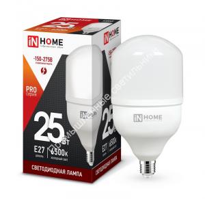 Лампа LED-HP-PRO  25W/6500K/E27/2380Lm IN HOME (1/50) 1