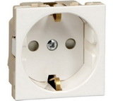 Розетка модульная W45 з/к шторки белая 45х45 Systeme Electric (20)