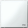 Переключатель 10А 1СП ArtGallery AQUA IP44 б/р белый GAL440161 (10)