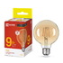 Лампа GL-95-deco GOLD 9W/3000K/E27/1040Lm золотистая IN HOME (5/20) 1