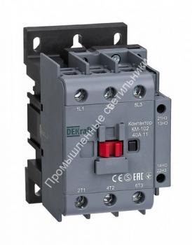 Контактор КМ-102  40А 230В_AC AC3_AC4 1НО+1НЗ DEKraft 22006 (1/8) 1