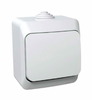 Переключатель 10А 1ОП ПГ Этюд IP44 BA10-046B (14/112)