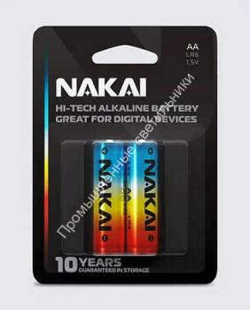 Батарейка NAKAI Hi-Tech LR6 1.5V AA 2хBL (24/240) 1