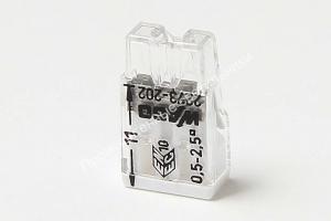 Клемма WAGO 2273-202 2 пр.(0.5-2.5) без пасты (100шт) 1
