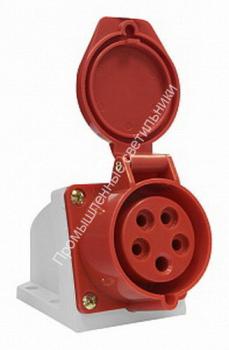Розетка силовая TEXENERGO 115 стационарная 3P+PE+N 16А/380В IP44 (10) 1