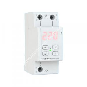 Реле напряжения D2-50 red 50А 220В Welrok 1