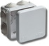 Коробка распаячная ОП 67030Б 70х70х40 белая IP55 (162) Рувинил 1
