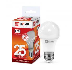 Лампа A65-VC 25W/6500K/E27/2380Lm IN HOME (10/100) 1