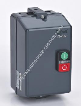 Пускатель ПМ-102 25A  AC220/230 пластиковый корпус IP54 DEKraft 23620 (1) 1