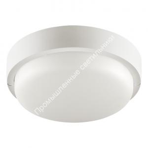 Светильник LCL04 12W/6500K/960Lm круг с опт-акус датчиком 155х52мм IP65  WOLTA (40) 1