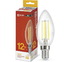 Лампа LED-СВЕЧА-deco 12W/3000K/E14/1350Lm прозрачная IN HOME (10/50) 1