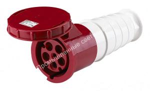 Розетка РП102-5-63/IP67/3Р+PE+N DEKraft 26017 РАСПРОДАЖА 1