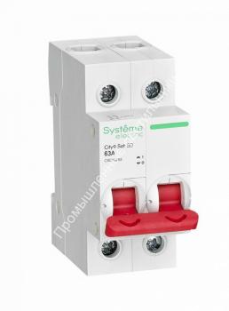 Выкл нагрузки 2P  63А 400В CITY9 (C9S16263) 1